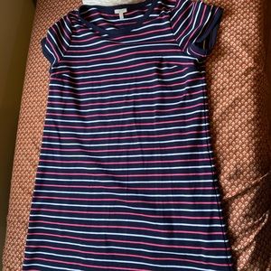 Talbots petite dress striped